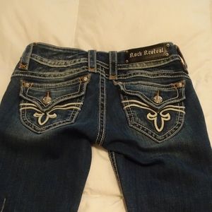 Rock Revival Denim Capri - Size 27